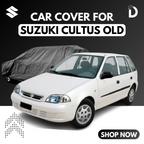 CAR TOP COVER SUZUKI CULTUS OLD MODEL 100% WATERPROOF & DUST PROOF