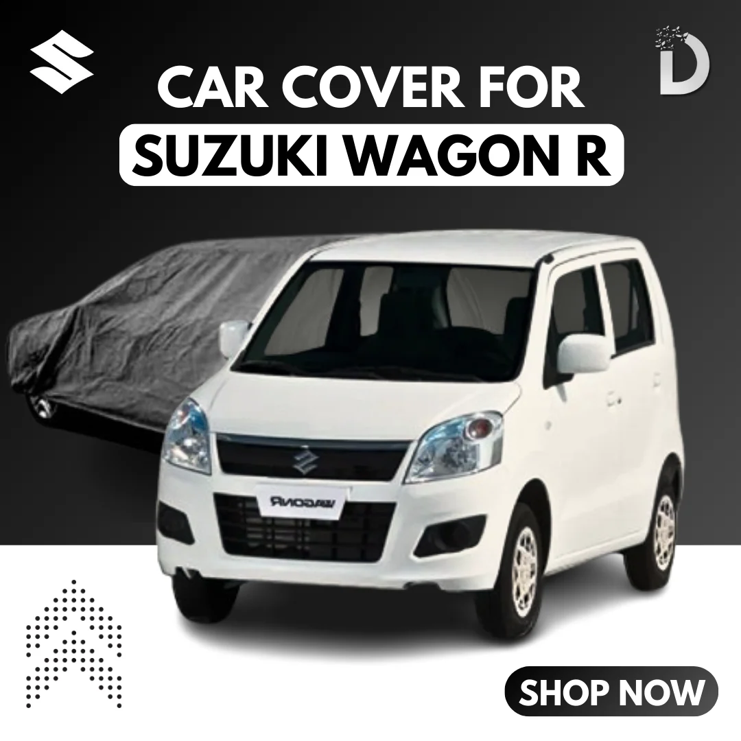 Suzuki Wagon R Car Topcover Black Coat Parking Cover || CP Pro || Parking Cover 100% Dust and WaterProof Cover