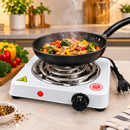 RAF Electric Stove 1000W Single Burner Hot Plate