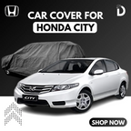 Honda City Car Top Cover weather protection Waterproof and DustProof