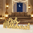 Premium Acrylic Eid Mubarak Table Sign