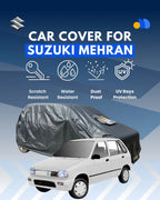 100% WATER & DUST PROOF SUZUKI MEHRAN CAR TOP COVER