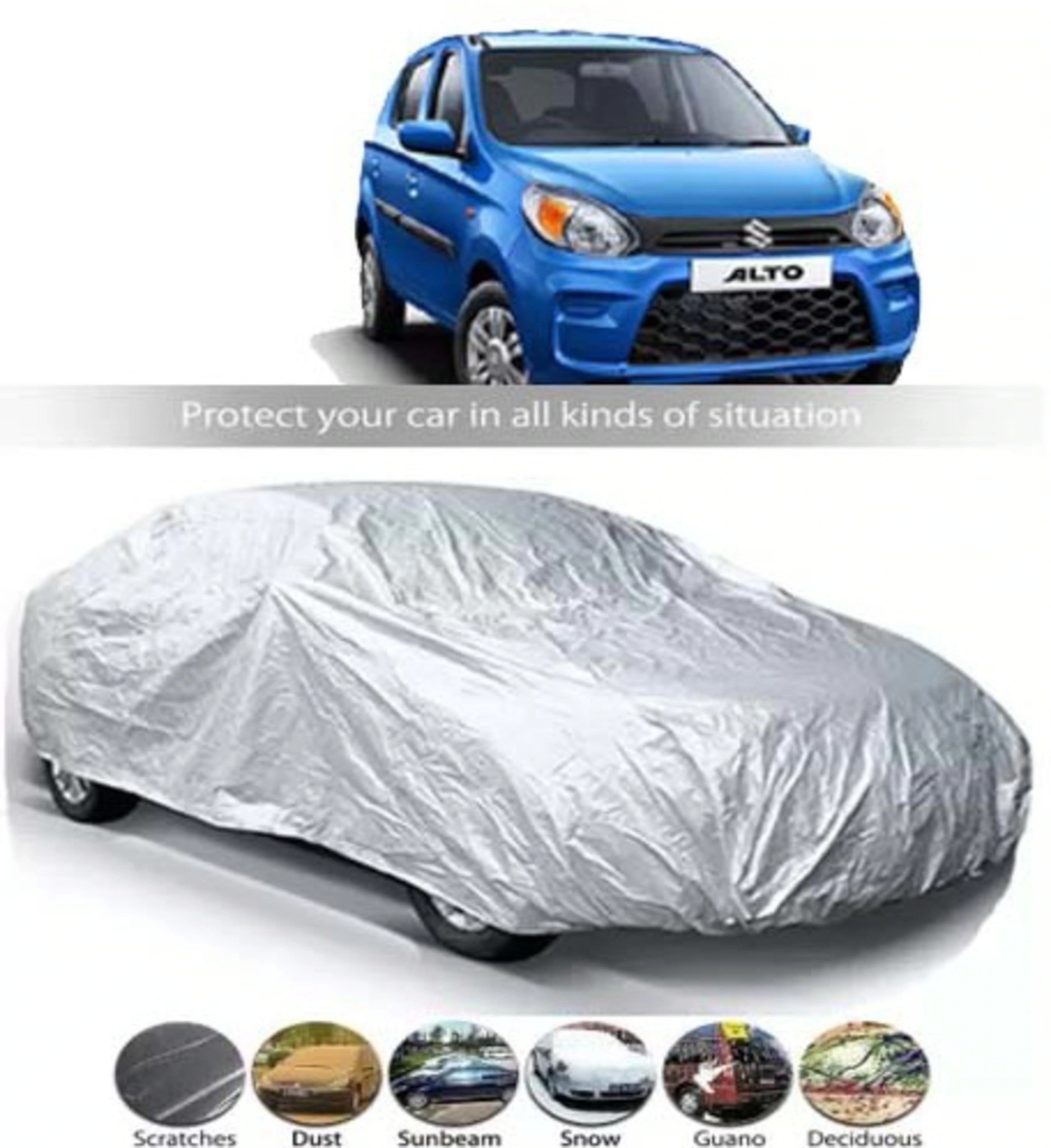 Suzuki Alto Car top Cover for Extream Weather Condition Fully Weather Resistant