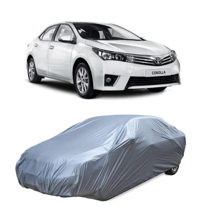 Toyota Corolla Altis Double Coated Car TOP COVER 100% Water & Dust Proof Scratchless Parking cover Multi color