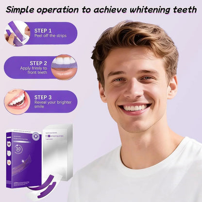 Purple Teeth Whitening Strips – 30 Minute Teeth Whitening