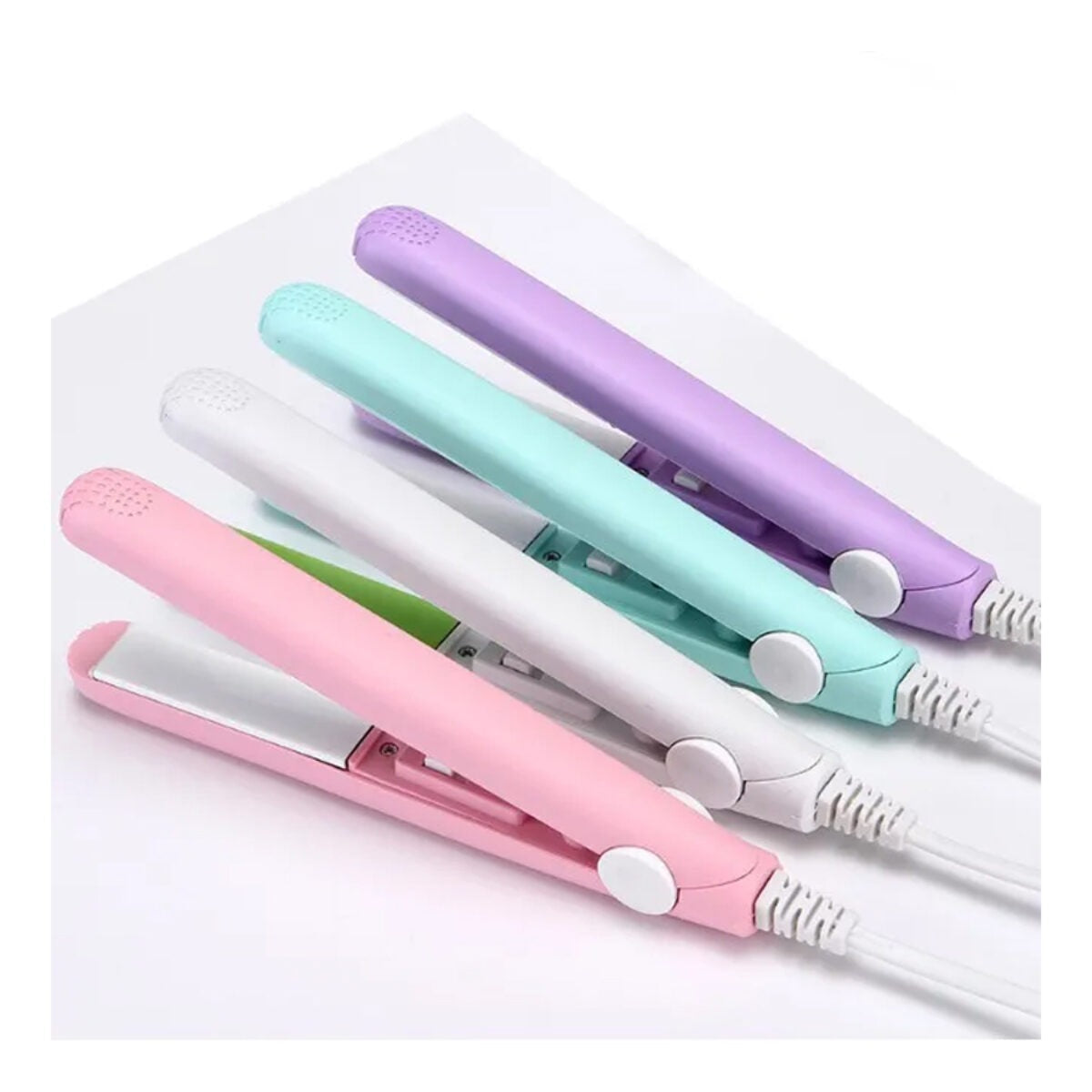 Mini Hair Straightener, Flat Iron Curler