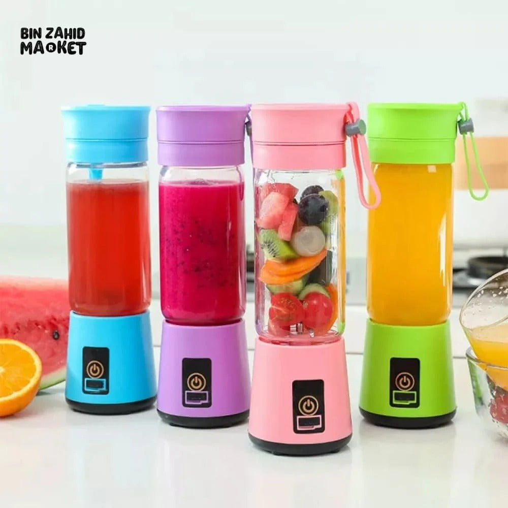 Mini Portable Juicer Blender USB Rechargeable 380ml