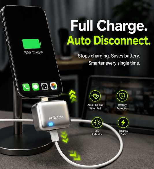 Auto Retract Charger | Fast Charging & Auto Eject Cable