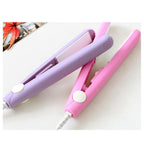 Mini Hair Straightener, Flat Iron Curler