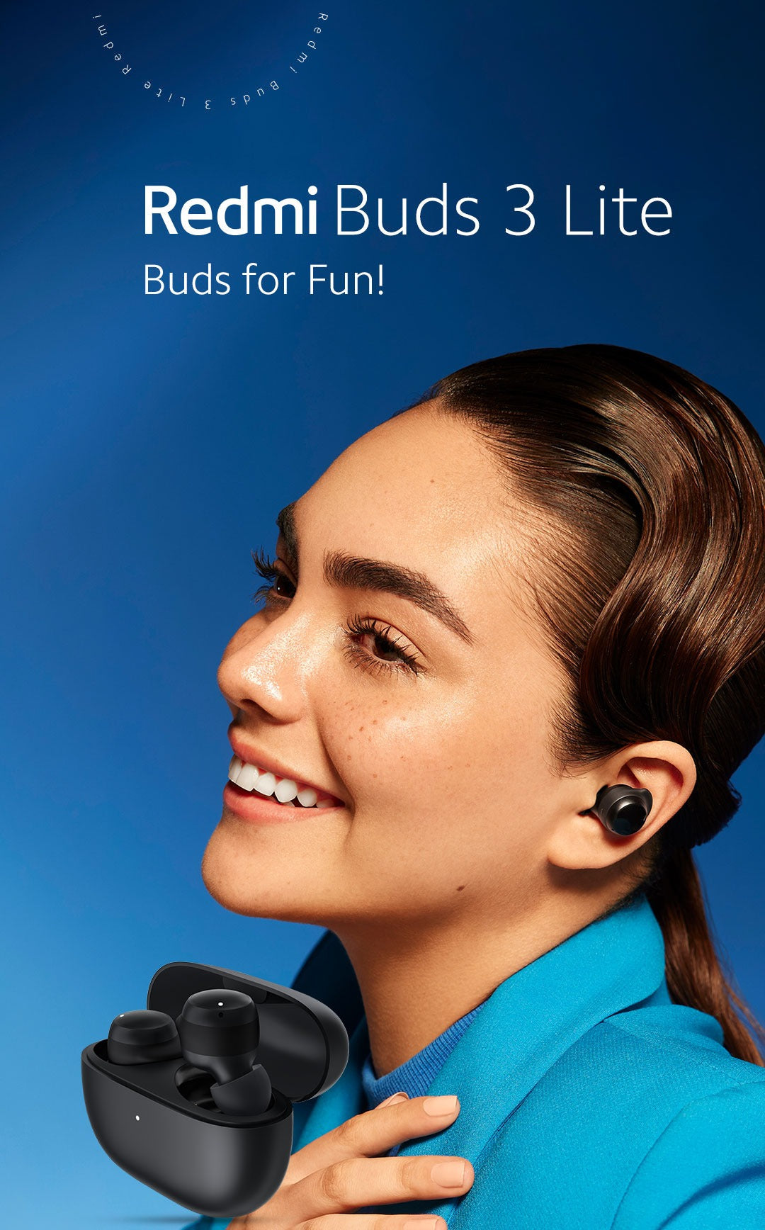 Redmi Buds 3 Lite, True Wireless in Ear Earbuds with Mic, Bluetooth 5.2